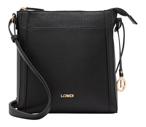 L.CREDI Marlies Crossbody Bag Black