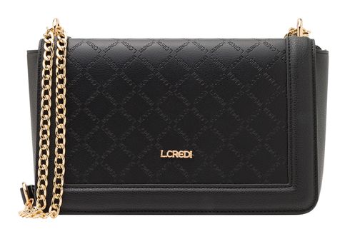 L.CREDI Filiberta Flapbag Black