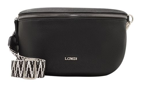 L.CREDI Noliana Crossbody Bag Black