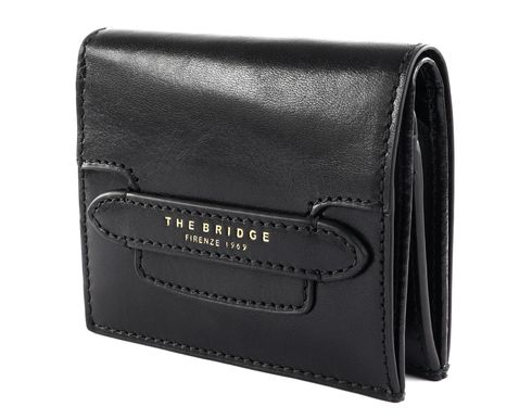 THE BRIDGE Lucrezia Ladie's Wallet Nero abb. ORO