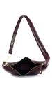 THE BRIDGE Flavia Hobo Bag S Grape Oro THE BRIDGE Flavia Hobo Bag S Grape Oro