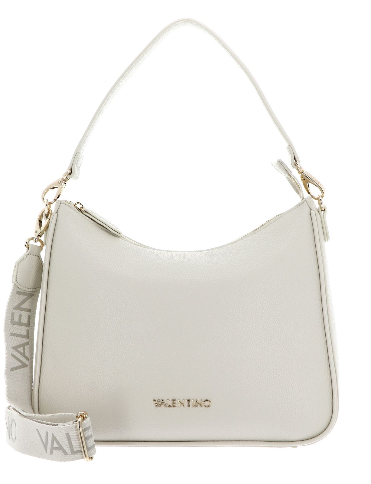 Porte-monnaie / Petit Sac Valentine Never - Couleur Ecru - Taille Unique - Fermeture Zip Around
