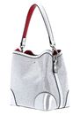 VALENTINO Label Bucket Bag Argento VALENTINO Label Bucket Bag Argento