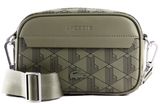LACOSTE Reporter Bag S Mono Kaki Noir LACOSTE Reporter Bag S Mono Kaki Noir
