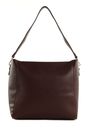 SEIDENFELT MANUFAKTUR Persby Hobo Bag Very Dark Red / Gold SEIDENFELT MANUFAKTUR Persby Hobo Bag Very Dark Red / Gold