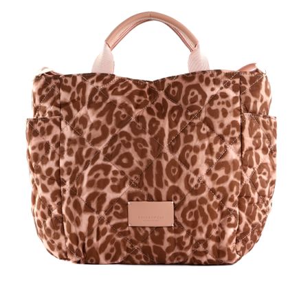 SEIDENFELT MANUFAKTUR Hetta Handbag Leo Print Rose