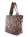 SEIDENFELT MANUFAKTUR Hetta Shopper Leo Print Brown SEIDENFELT MANUFAKTUR Hetta Shopper Leo Print Brown