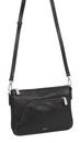 abro Leather Bubble Biker Shoulderbag Black / Nickel