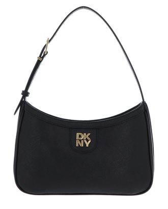 DKNY Carol Demi Shoulder Bag Blk / Gold