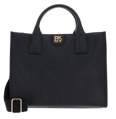 DKNY Carol MD Book Tote Blk / Gold