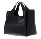 DKNY Willa Satchel Black / Silver