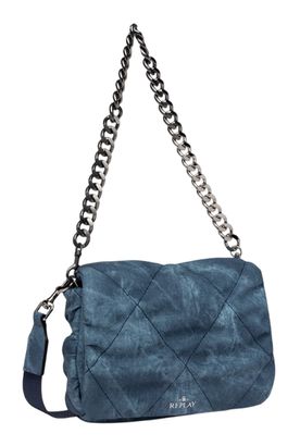 REPLAY Crossbody Bag Blu Denim