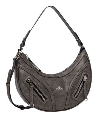 REPLAY Shoulder Bag Washed Black