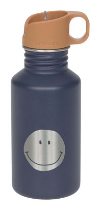 Lässig Little Gang Bottle Stainless Steel Smile Navy