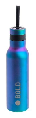 Lässig Bold Double Walled Bottle Stainless Steel Blue / Purple