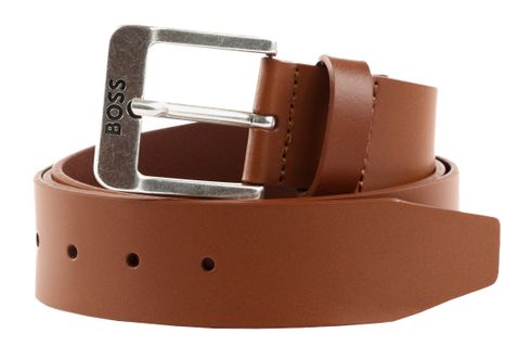 BOSS Jemio Sz40 Leather Belt W110 Cognac