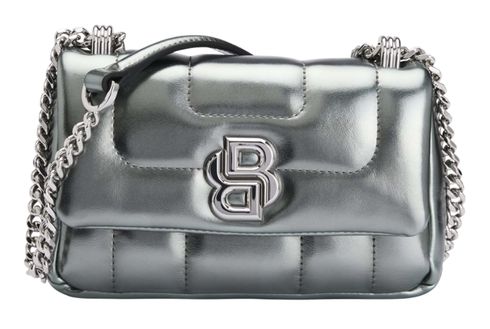 BOSS B Icon Shoulder Bag EV S Silver