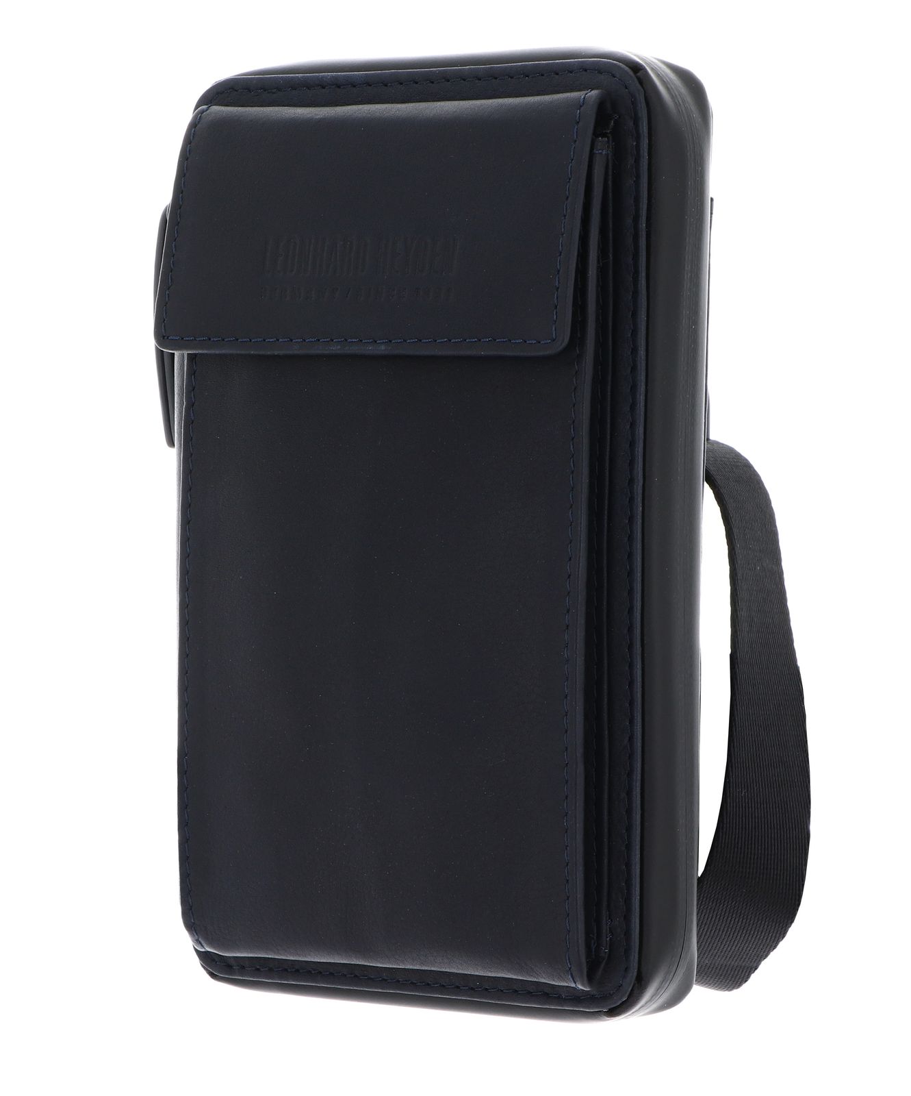 LEONHARD HEYDEN Den Haag Phone Bag Blue LEONHARD HEYDEN Den Haag Phone Bag Blue
