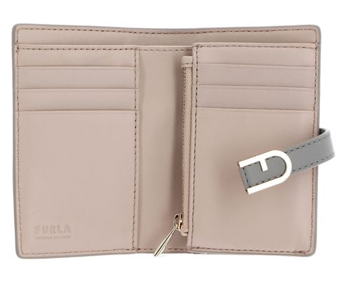 Compact Wallet M GREIGE Furla Flow | Furla US