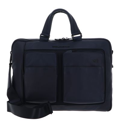 PIQUADRO Liko Briefcase 15,6" Two Compartments Blue