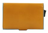 PIQUADRO Blue Square Compact Wallet Yellow PIQUADRO Blue Square Compact Wallet Yellow
