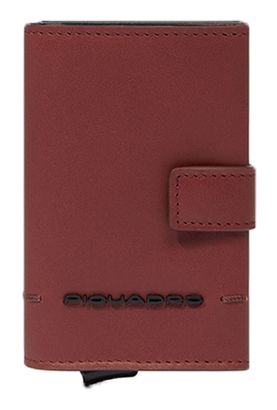 PIQUADRO Giles Compact Wallet With Single Slider RFID Leather