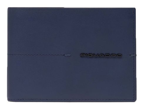 PIQUADRO Giles Men´s Wallet Flip Up ID RFID Blue