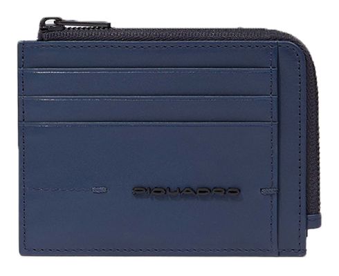 PIQUADRO Giles Credit Card Holder RFID Blue