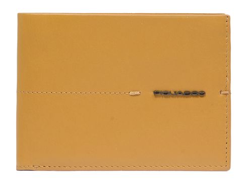 PIQUADRO Giles Men´s Wallet Flip Up ID RFID Yellow