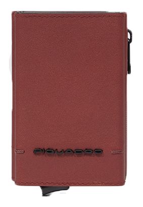 PIQUADRO Giles Compact Wallet With Single Slider RFID Leather