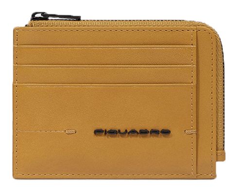 PIQUADRO Giles Credit Card Holder RFID Yellow