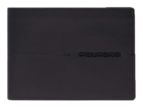 PIQUADRO Giles Men´s Wallet Flip Up ID RFID Black