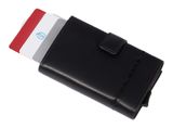 PIQUADRO Giles Compact Wallet With Single Slider RFID Black PIQUADRO Giles Compact Wallet With Single Slider RFID Black