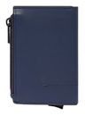 PIQUADRO Giles Compact Wallet With Single Slider RFID Blue PIQUADRO Giles Compact Wallet With Single Slider RFID Blue