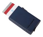 PIQUADRO Giles Compact Wallet With Single Slider RFID Blue PIQUADRO Giles Compact Wallet With Single Slider RFID Blue