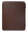 PIQUADRO Hedley Notepad Holder Dark Brown