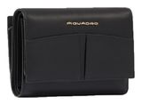 PIQUADRO Ashley Women´s Trifold Wallet RFID Black