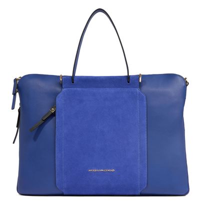 PIQUADRO Circle Computer And Tablet Briefcase Blue