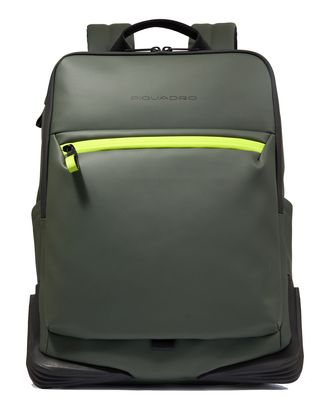 PIQUADRO Corner 2O Laptop Backpack M Green