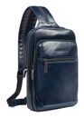 PIQUADRO Blue Square Monosling Bag Midnight Blue PIQUADRO Blue Square Monosling Bag Midnight Blue