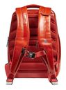 PIQUADRO Blue Square Backpack 2 Compartments 14" Orange