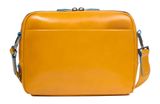 PIQUADRO Blue Square Crossbody Bag Yellow