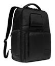 PIQUADRO Wollem Travel Backpack 17" Expandable Black PIQUADRO Wollem Travel Backpack 17" Expandable Black