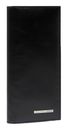 PIQUADRO Blue Square Big Vertical Men´s Wallet RFID Black