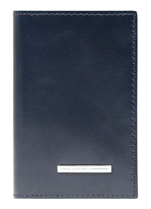 PIQUADRO Blue Square Slim Credit Cards Holder RFID Midnight Blue