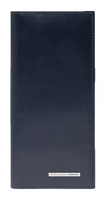 PIQUADRO Blue Square Big Vertical Men´s Wallet RFID Midnight Blue