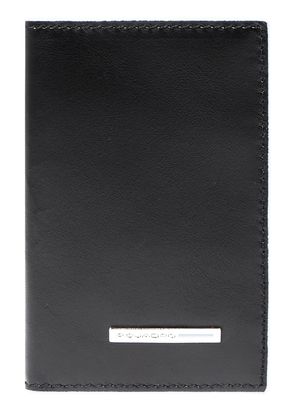 PIQUADRO Blue Square Slim Credit Cards Holder RFID Black