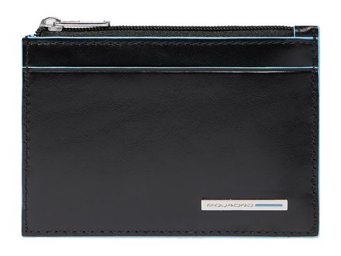 PIQUADRO Blue Square Slim Key Case RFID Black