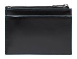 PIQUADRO Blue Square Slim Key Case RFID Black PIQUADRO Blue Square Slim Key Case RFID Black
