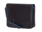 PIQUADRO Blue Square Men´s Zip-Around Wallet RFID Mahogany